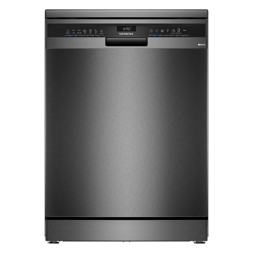 Produktbild Standgeschirrspüler - Siemens iQ300 SN23EC03ME Geschirrspüler black inox freistehend 60cm 14 Maßgedecke B
