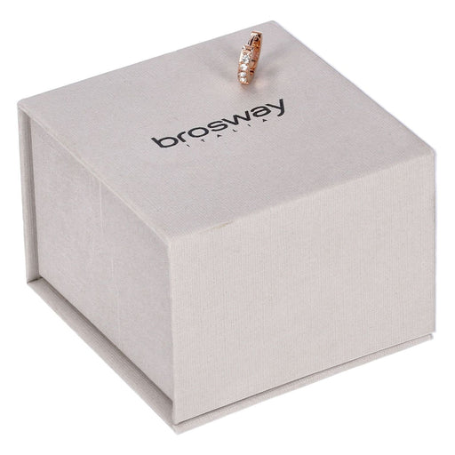 Produktbild Edelstahlarmband - Brosway Chakra Einzelcreole 1,2 cm Damen Edelstahl rosegoldfarben