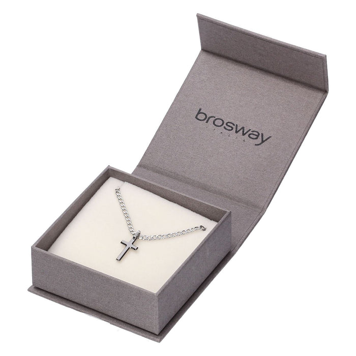 Brosway Herren Halskette Ink Edelstahl 50 cm