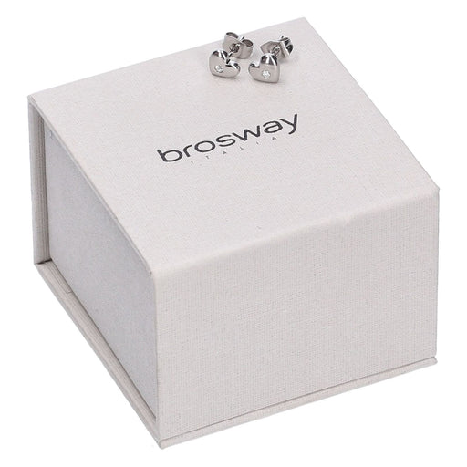 Produktbild Edelstahlarmband - Brosway Damen Ohrringe Chakra Herz Edelstahl