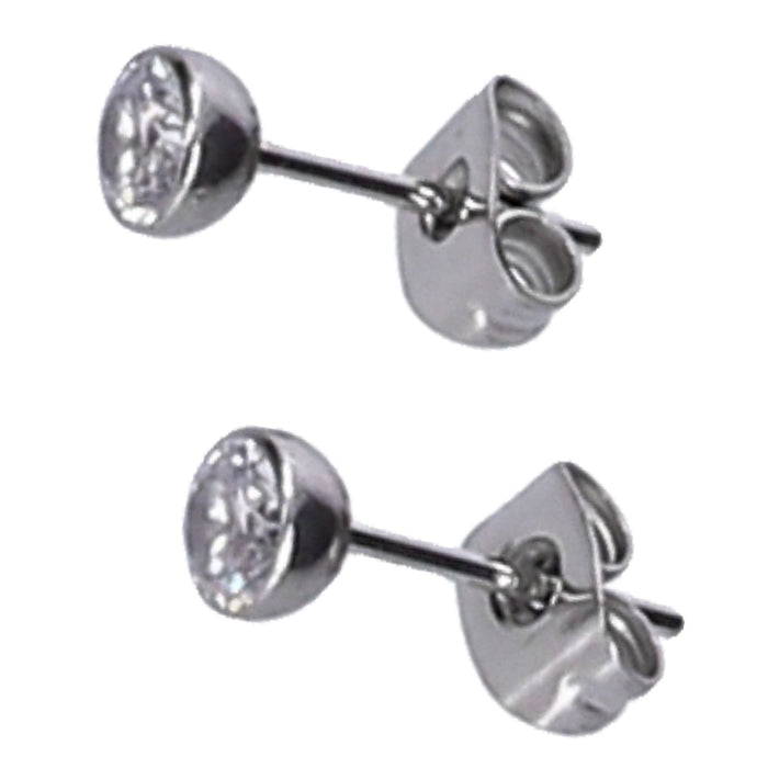 Brosway Damen Ohrringe Chakra Edelstahl Zirkonia