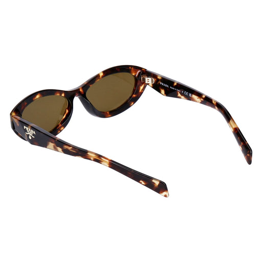 Produktbild Brillengestell - Prada PR 26ZS 14L09Z Honey Tortoise/Dark Brown Damen Sonnenbrille Bügellänge 145mm Steg 16mm