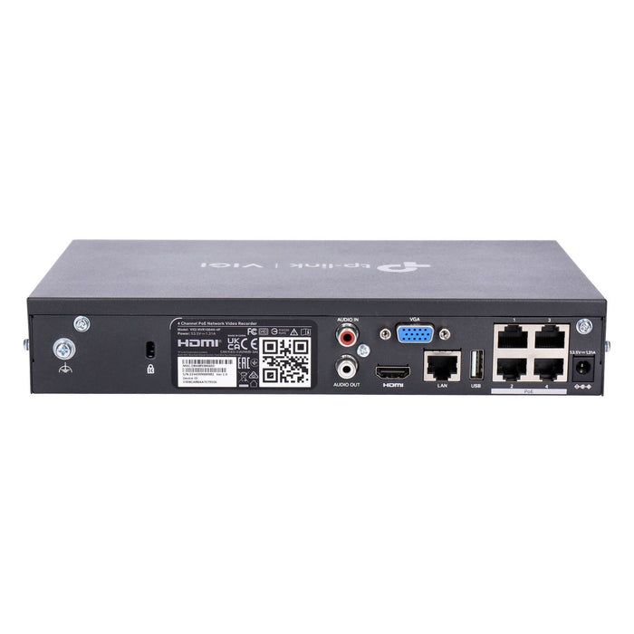 TP-Link VIGI 4 Channel PoE Network Video Recorder NVR1004H-4P