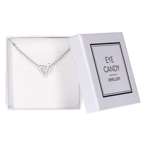 Produktbild Edelstahlarmband - Eye Candy Armband 925er Sterling Silber Herz Anhänger