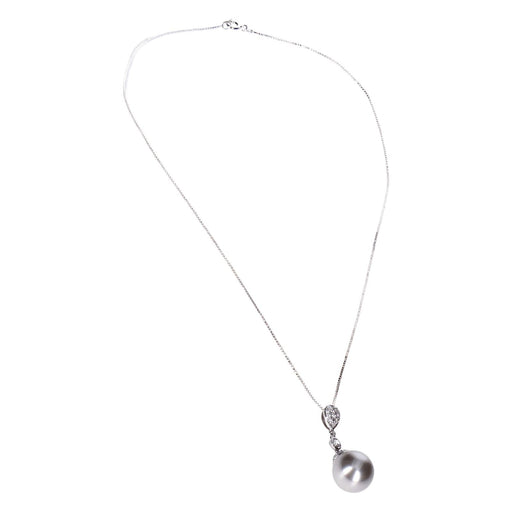 Produktbild Edelstahlarmband - Eye Candy Halskette 925er Sterling Silber Perle Anhänger