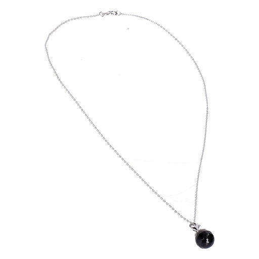 Produktbild Edelstahlarmband - Eye Candy Halskette 925er Sterling Silber Kugel Anhänger