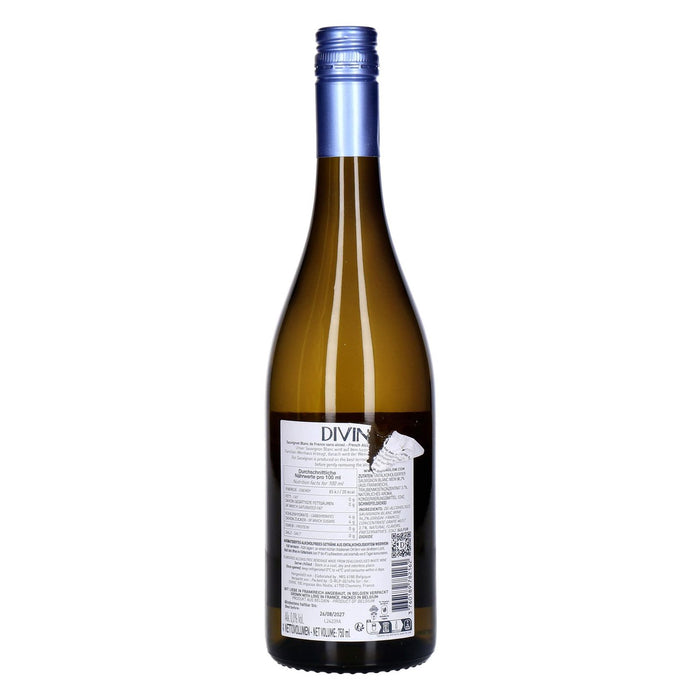 DIVIN Sauvignon Blanc 0,0% Alkoholfreier Wein 1 x 0,75 L