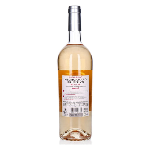 Produktbild Roséwein - Carlo Scala Negroamaro Rosato Primitivo 1 x 0,75 L