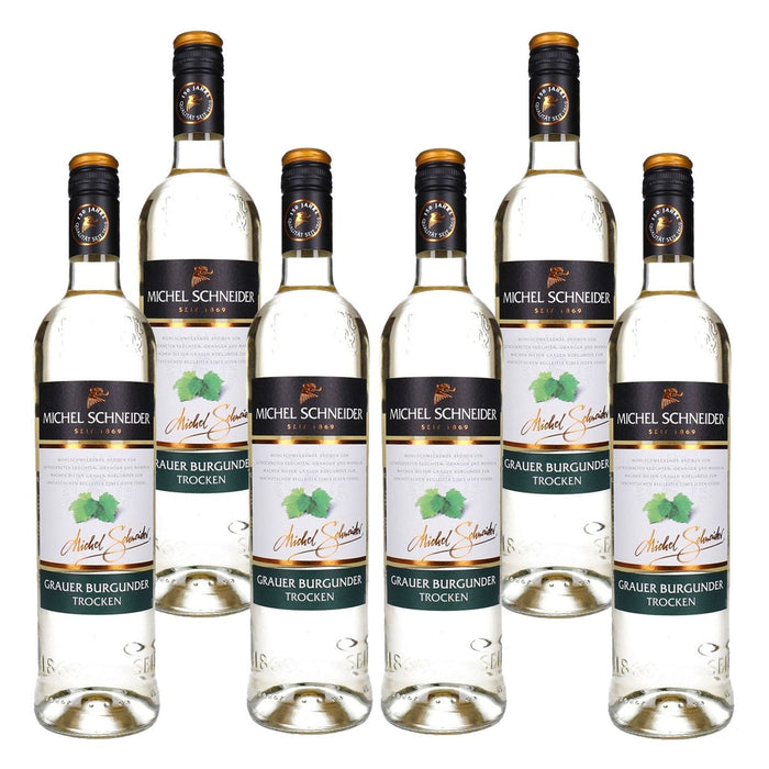 Michel Schneider Grauburgunder Trocken 6 x 0.75 L