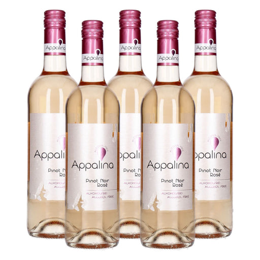 Produktbild Roséwein - Appalina Pinot Noir Rose Alkoholfrei 5 x 0,75 L