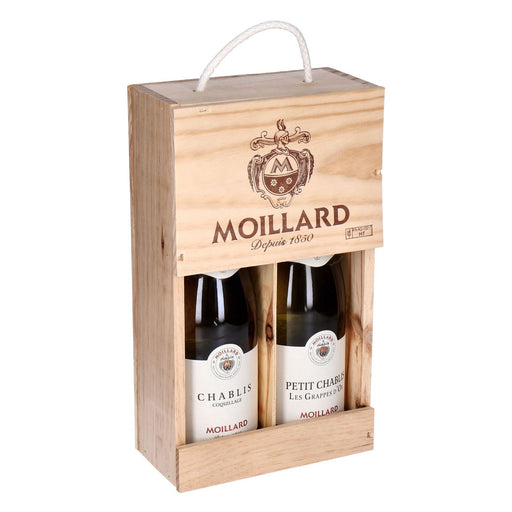 Produktbild Weißwein - Moillard Geschenkset Chablis und Petit Chablis 2 x 0,75 L