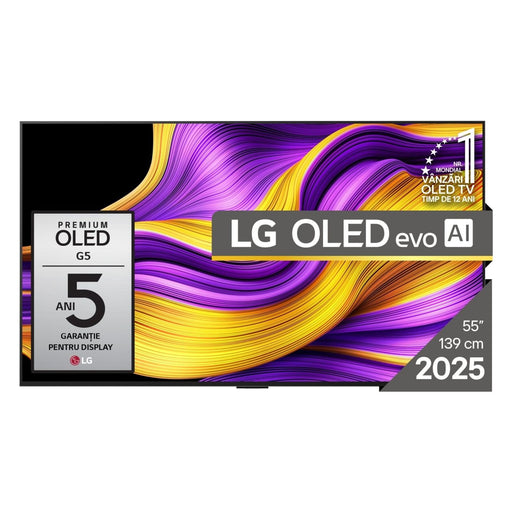 Produktbild OLED-Fernseher - LG OLED evo AI OLED55G51LW Fernseher 139,7 cm (55") 4K Ultra HD Smart-TV WLAN Schwarz