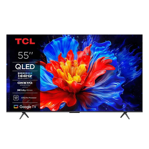 Produktbild QLED-Fernseher - TCL 55P8K Fernseher 55" (139,7cm) 4K Ultra HD Smart-TV WLAN 350 cd/m² Schwarz