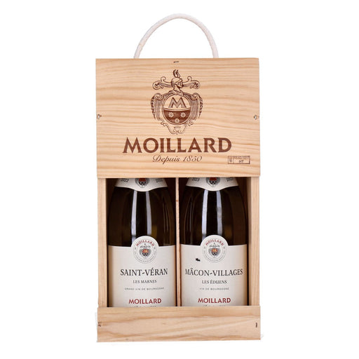 Produktbild Weißwein - Moillard Geschenkset Saint-Véran Mâcon-Villag 2 x 0,75 L