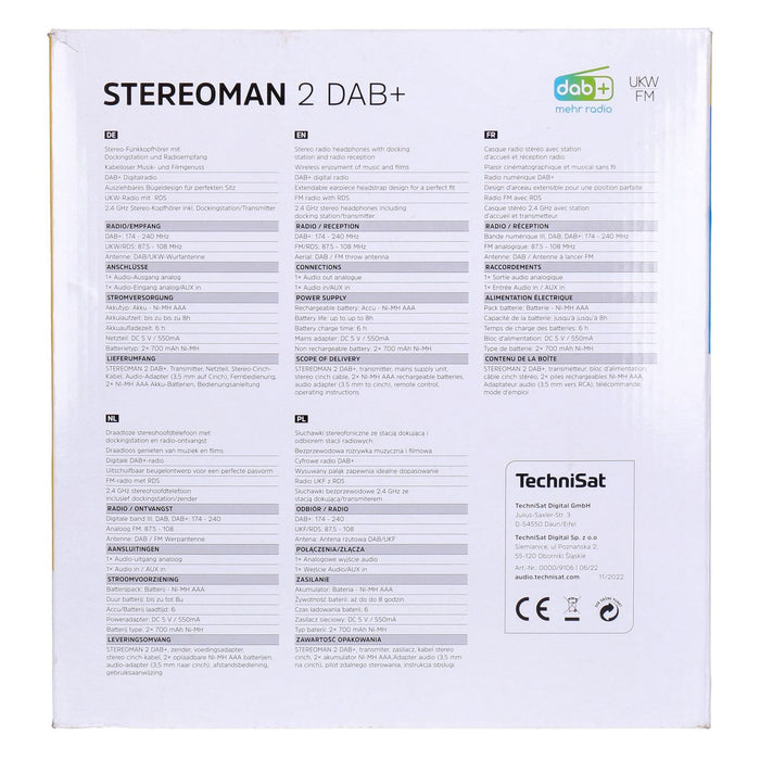 Technisat STEREOMAN 2 DAB+