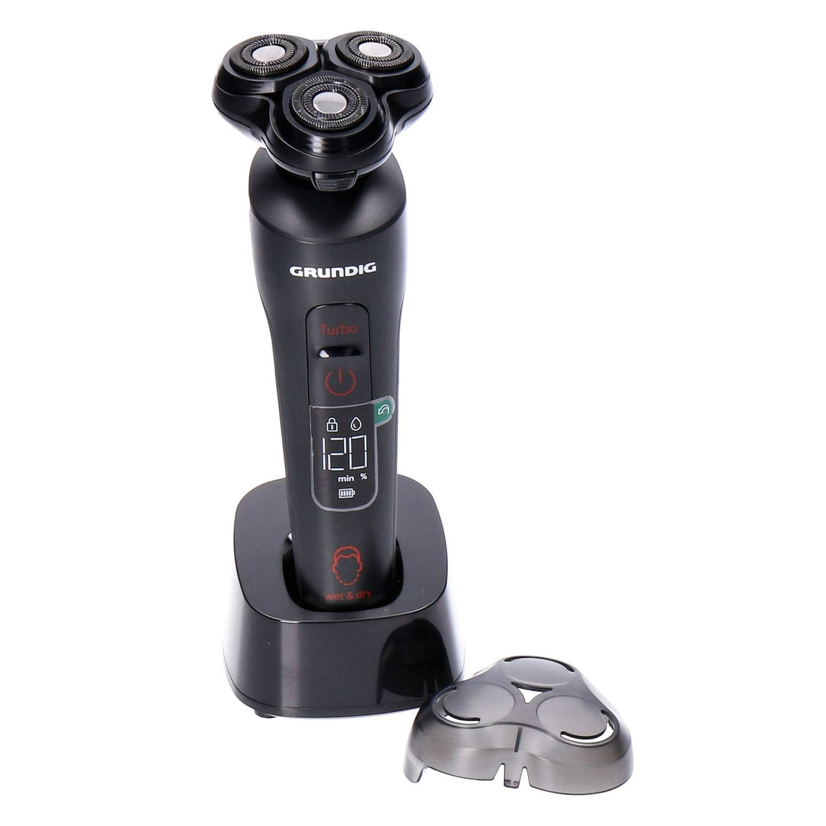 Produktbild Gesichtshaarrasierer - Grundig MS 9130 Men's Care Nass & Trocken Rasierer Schwarz