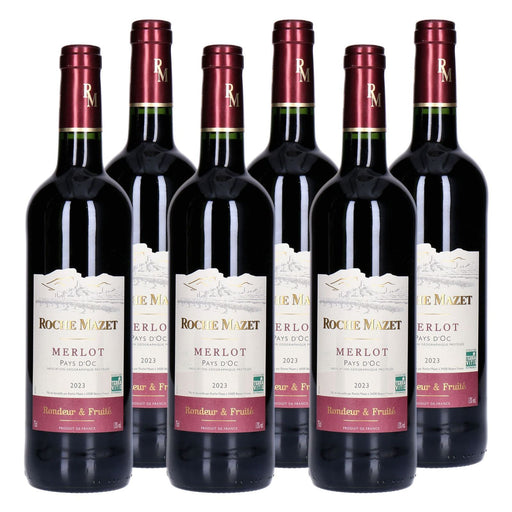 Produktbild Rotwein - Roche Mazet Merlot Rotwein 6 x 0,75 L