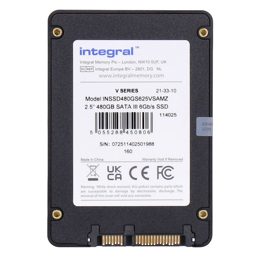 Produktbild interne SSD - Integral V Series int. SATA III SSD 480GB