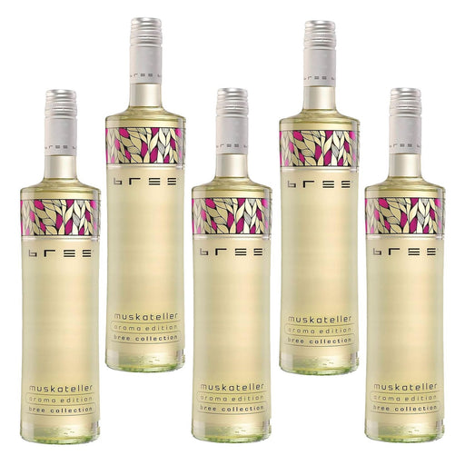 Produktbild Weißwein - Bree Aroma Edition Muskateller feinherb 5 x 0,75 L