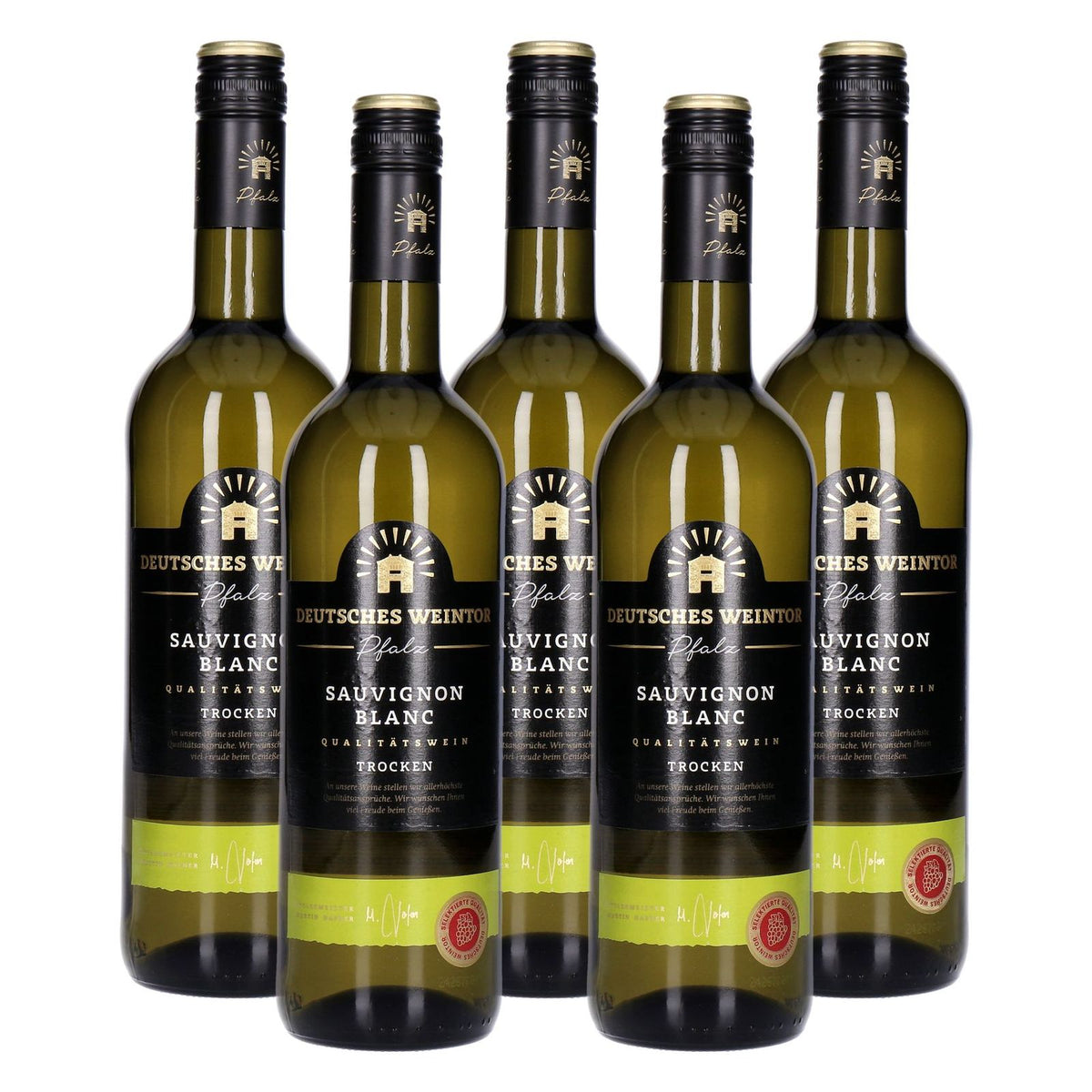 Produktbild Weißwein - Deutsches Weintor Sauvignon Blanc 5 x 0,75 L