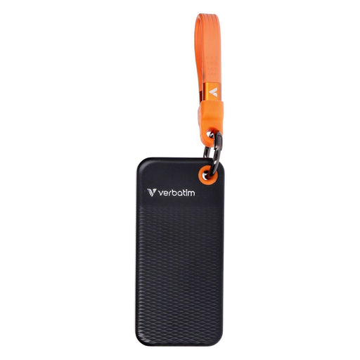 Produktbild externe SSD - Verbatim Pocket ext. SSD 1TB Schwarz/Orange