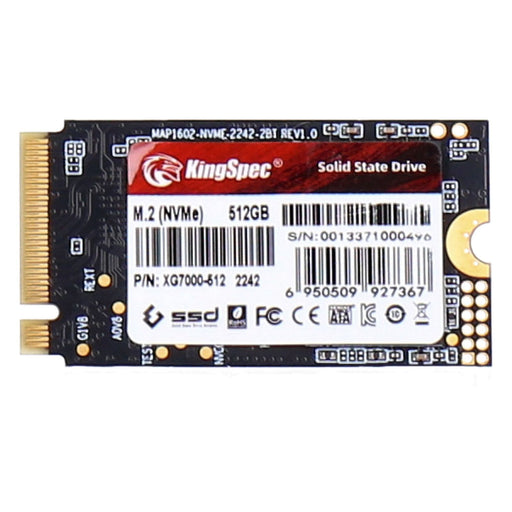 Produktbild interne SSD - KingSpec XG7000 int. SSD M.2 2242 NVMe PCIe 4.0 512GB