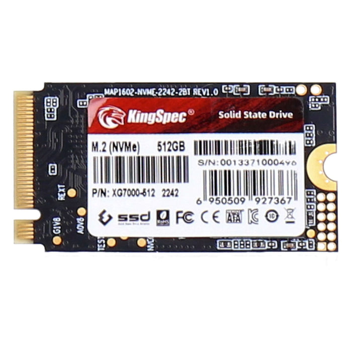 KingSpec XG7000 int. SSD M.2 2242 NVMe PCIe 4.0 512GB