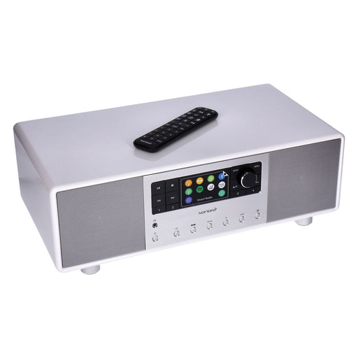 Produktbild Stereoanlage - Sonoro Primus All-in-One Musiksystem weiß/silber
