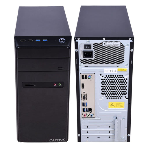Produktbild PC - Captiva Power Starter I65-478 Desktop PC i5-10400 16GB DDR4 500GB M.2 SSD Win11 Pro