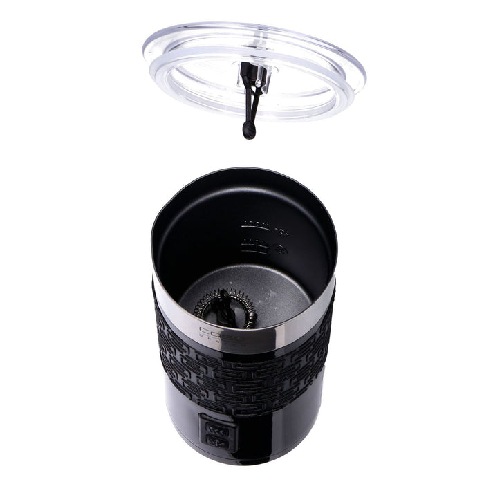 Caso Fomini Crema Design Milchaufschäumer schwarz