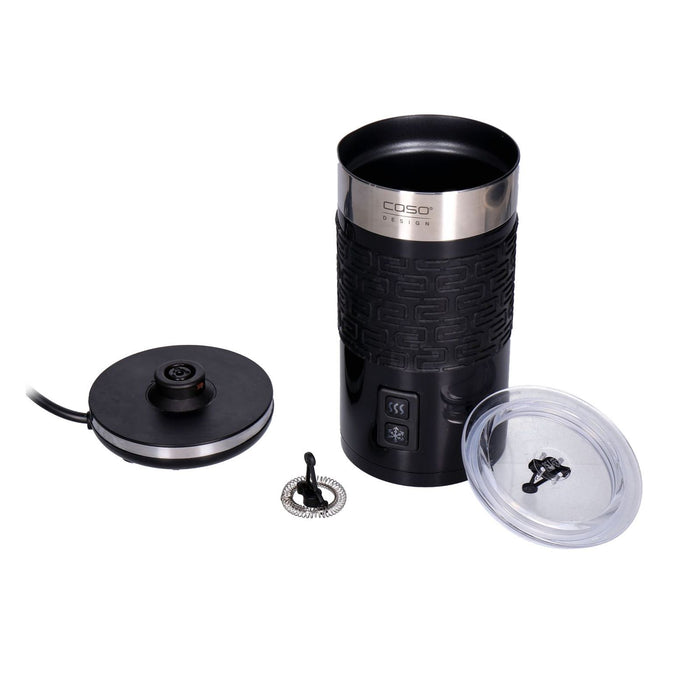 Caso Fomini Crema Design Milchaufschäumer schwarz