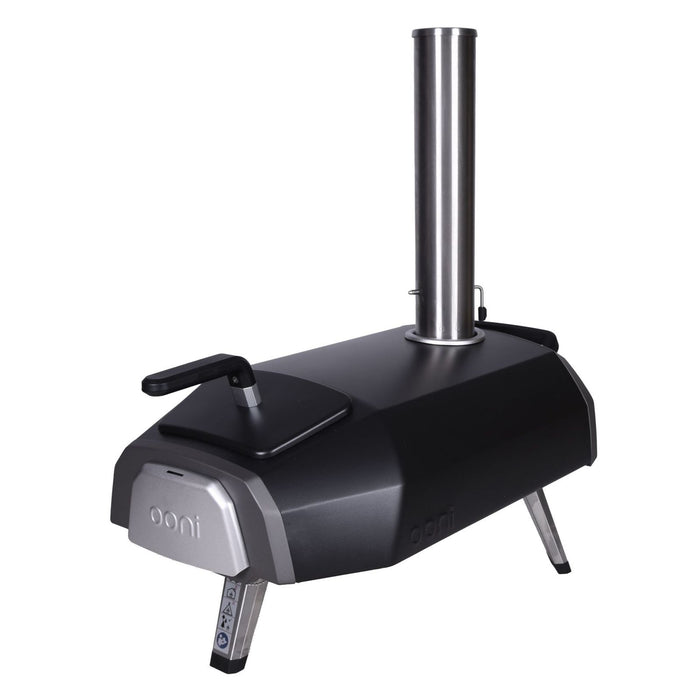 Ooni Karu 2 Pizzaofen Multi Brennstoff Pizzen bis ca. Ø 31cm in schwarz edelstahl