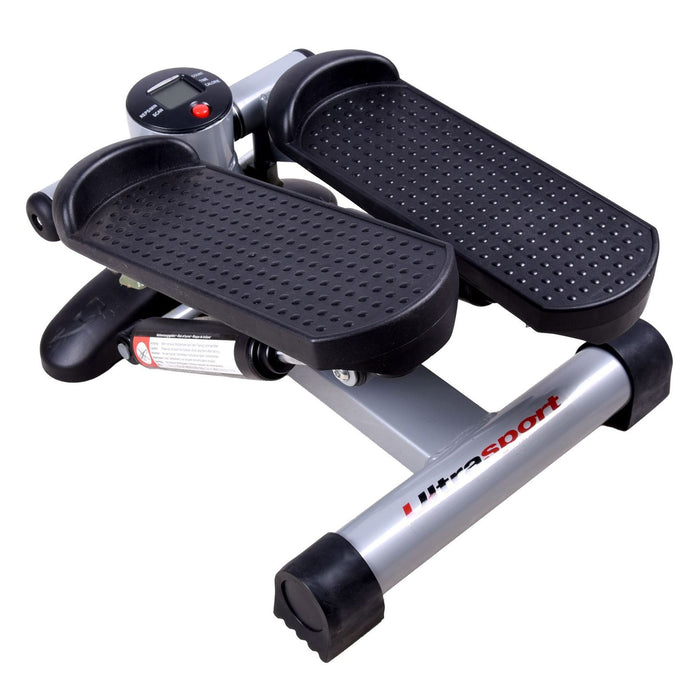 Ultrasport Up-Down-Stepper, Mini-Fitnessgerät inkl. Trainingscomputer mit vielen Funktionen