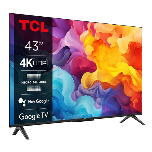 Produktbild LCD-LED Fernseher - TCL 43P655 43" (109,2cm) 4K Ultra HD Smart-TV WLAN Schwarz