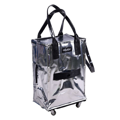 Hulken® Small Shopper mit Rollen Silver