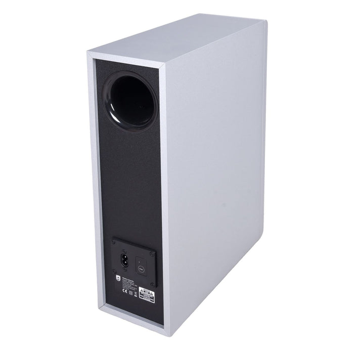 Philips B8505/10 2.1 Kanal Soundbar mit kabellosem Subwoofer HDM USB Bluetooth WiFi Silber