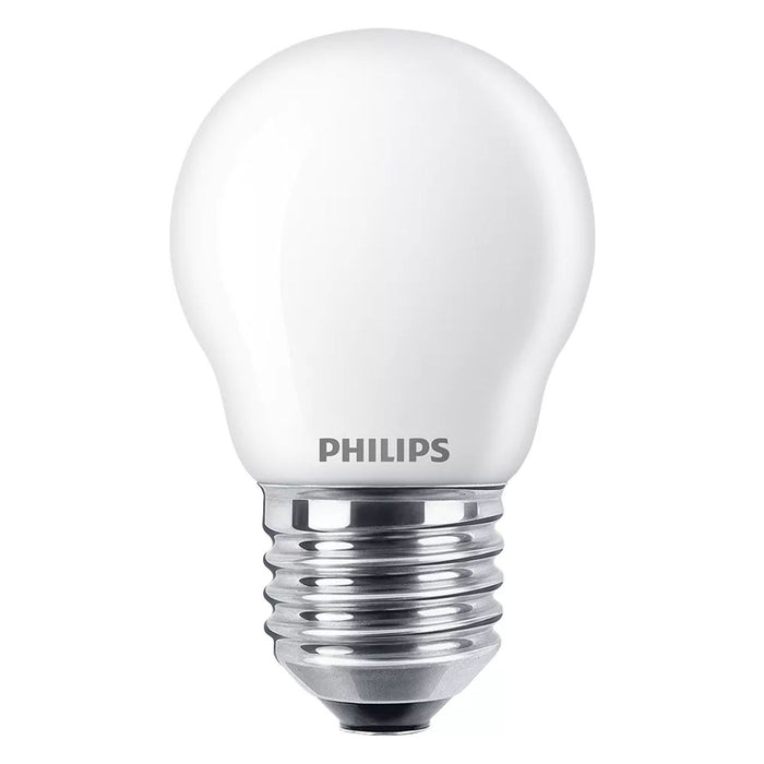 Philips 25W P45 E27 Filament-Kerzenlampe Milchglas