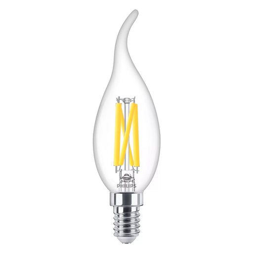 Produktbild LED-Filament - Philips 40W BA35 E14 LED-Filament-Kerzenlampe transparent