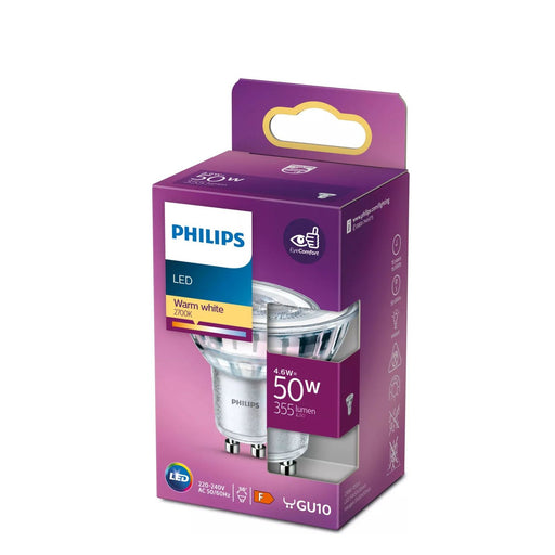 Produktbild LED-Leuchtmittel - Philips 50W GU10 LED Classic Spot Warmweiß