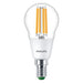 Philips 40W P45 E14 LED Filament Lampe transparent