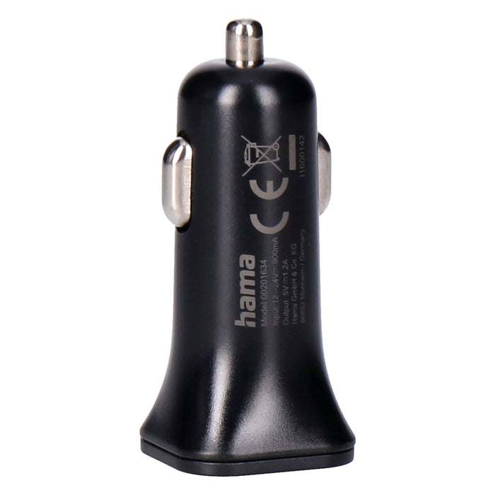 hama USB-Kfz-Ladegerät schwarz USB-A-Buchse 6W