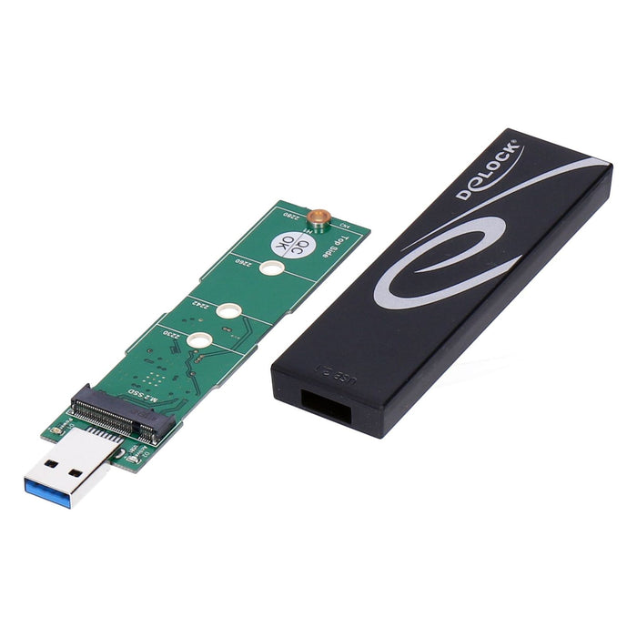 DeLock Externes Gehäuse SSD > USB 3.1 Gen 2 Typ A