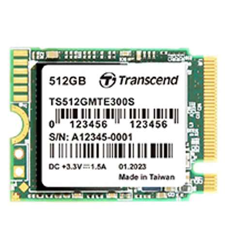 Produktbild interne SSD - Transcend MTE300S int. NVMe 2230 M.2 SSD 512GB