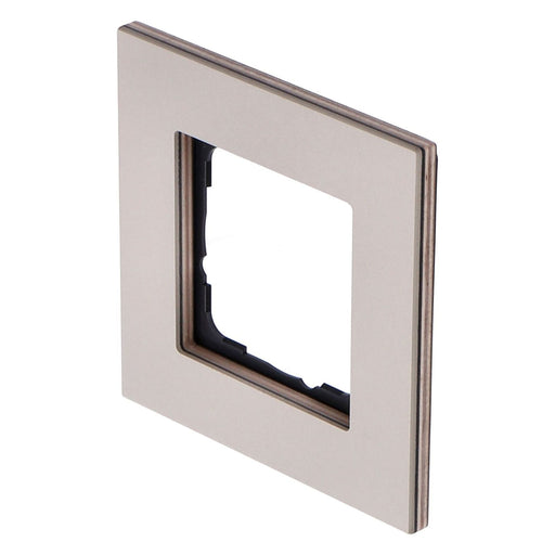 Produktbild Montagezubehör - Gira Abdeckrahmen 1fach 0211220 hellgrau