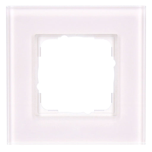 Produktbild Montagezubehör - Gira Abdeckrahmen 1fach 021112 Weiss