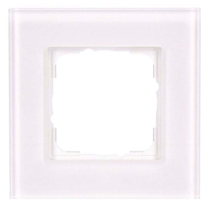 Gira Abdeckrahmen 1fach 021112 Weiss