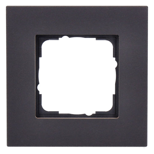 Produktbild Montagezubehör - Gira Abdeckrahmen 1fach 0211226 Anthrazit