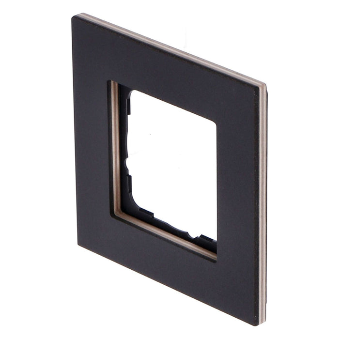 Gira Abdeckrahmen 1fach 0211226 Anthrazit