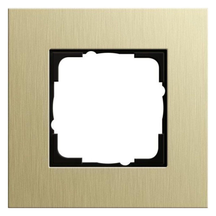 Gira Abdeckrahmen 1fach 0211217 Alum.Hellgold