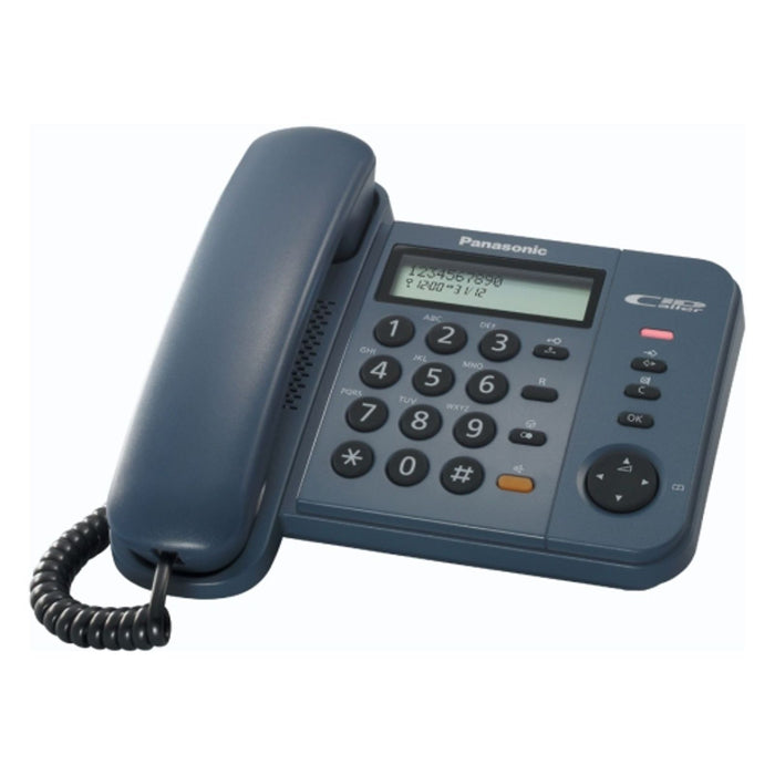 Panasonic Festnetztelefon KX-TS580GC blau
